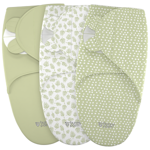 Swaddle Wrap - Green (set of 3)